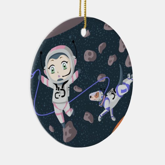 Décoration En Céramique Fille Astéroïde (Droite)