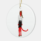 Décoration En Céramique fille diable (Gauche)