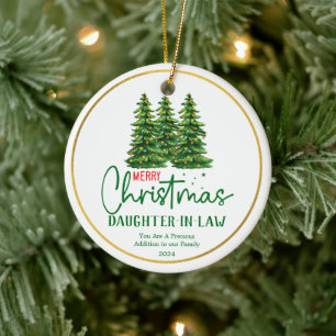 Décoration En Céramique Fille en droit Noël au coeur