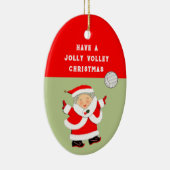 Décoration En Céramique Filles volleyball Noël Collectif (Droite)