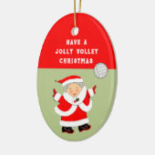 Décoration En Céramique Filles volleyball Noël Collectif (Gauche)