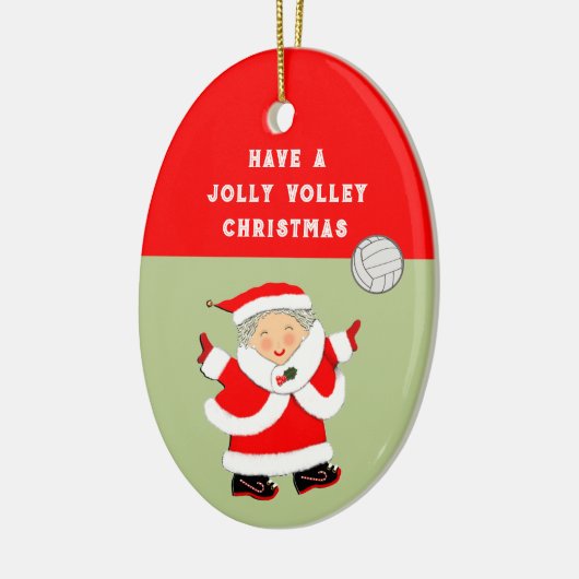 Décoration En Céramique Filles volleyball Noël Collectif (Gauche)