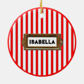 Décoration En Céramique Filles volleyball Noël Collectif (Dos)