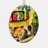 Décoration En Céramique Films de Noël (Droite)