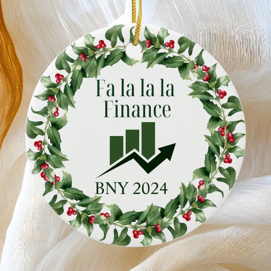 Décoration En Céramique Finances Noël