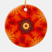 Décoration En Céramique Fire Web - Art fractal (Dos)