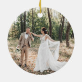 Décoration En Céramique First Christmas Mr & Mrs Eucalyptus (Dos)