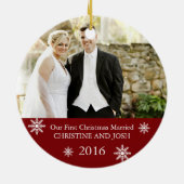 Décoration En Céramique First Married II ı (Dos)