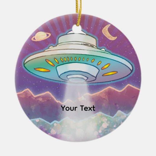 Décoration En Céramique First Spaceship (Devant)