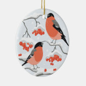 Décoration En Céramique Fissures sur branches de rowan (Droite)