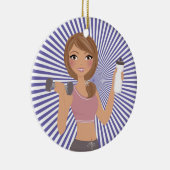 Décoration En Céramique Fitness ! (Droite)