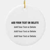 Décoration En Céramique Fitness ! (Dos)