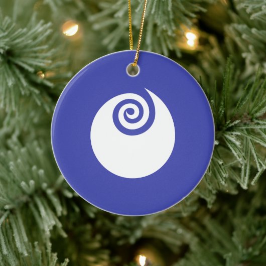 Décoration En Céramique Flag of Ibaraki Prefecture, Japan (Arbre)