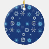 Décoration En Céramique Flambeaux de Noël (Dos)