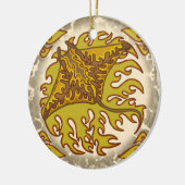 Décoration En Céramique Flamme Manta Ray ornament (Gauche)