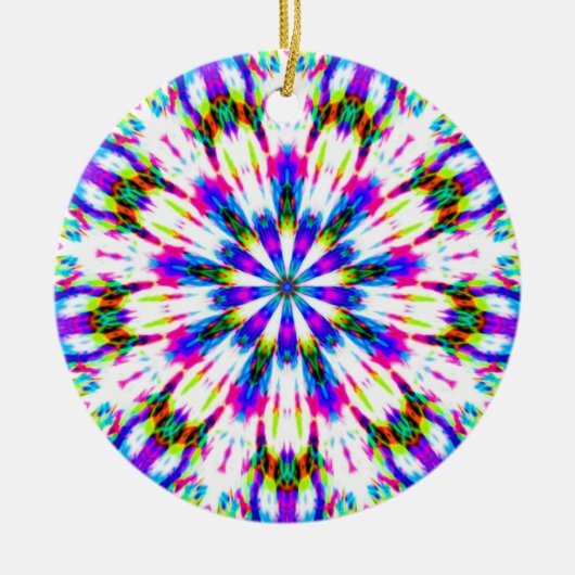 Décoration En Céramique Fléau de neige pourpre (Devant)