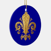 Décoration En Céramique Fleur-De-lis (Droite)