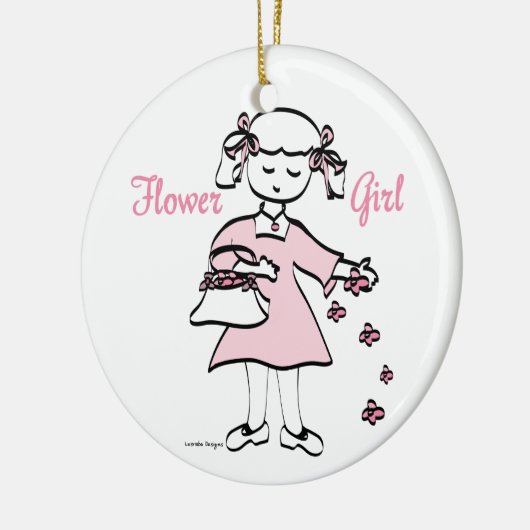 Décoration En Céramique Fleur fille (Gauche)