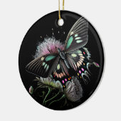 Décoration En Céramique fleur-papillon (Gauche)