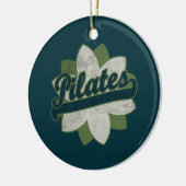 Décoration En Céramique Fleur Pilates (Gauche)