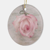 Décoration En Céramique Fleur rose douce (Gauche)