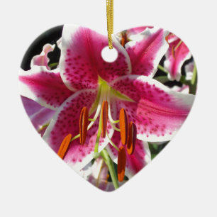 Décoration En Céramique Fleur rose rose rose rose fleur rose fleur tropica