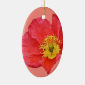 Décoration En Céramique Fleur rouge de pavot (Droite)