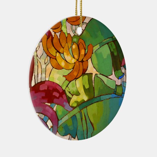 Décoration En Céramique "Fleurit" - l'ornement d'Arman Manookian (Droite)