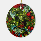 Décoration En Céramique Fleurs de foi Matthew Poinsettia Ornament (Gauche)