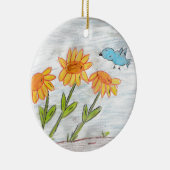 Décoration En Céramique Fleurs de soleil (Droite)