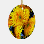 Décoration En Céramique Fleurs de soleil (Droite)