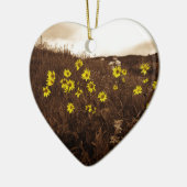 Décoration En Céramique Fleurs de soleil (Gauche)