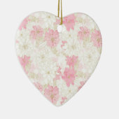 Décoration En Céramique Fleurs d'or rose botanique (Droite)