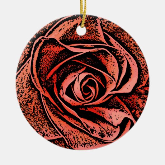 DÉCORATION EN CÉRAMIQUE FLEURS DU JARDIN DE PAYS (Devant)