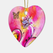 DÉCORATION EN CÉRAMIQUE FLEURS ET BOUTEILLES BLANCHES BLANCHES (Gauche)