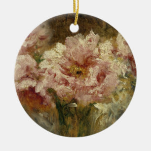 Décoration En Céramique Fleurs - Félix Ziem