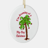 Décoration En Céramique Flip Flop Noël (Droite)