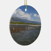 Décoration En Céramique Floating Down the Snake River II (Droite)