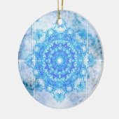 Décoration En Céramique Flocon de neige (Gauche)