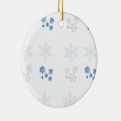 Décoration En Céramique Flocon de neige (Droite)
