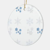 Décoration En Céramique Flocon de neige (Gauche)