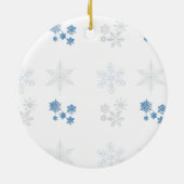 Décoration En Céramique Flocon de neige (Dos)