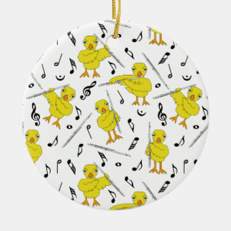 Décoration En Céramique Flute Chick Flutes Music Notes