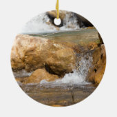 Décoration En Céramique Flux orageux au printemps (Dos)