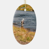 Décoration En Céramique Fly Fisherman (Droite)