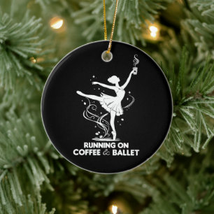 Décoration En Céramique Fonctionne Au Café Et Prof De Danse Classique Drôl