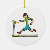 Décoration En Céramique Fonctionnement de tapis roulant (Dos)