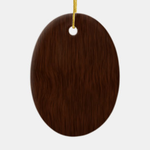 Décoration En Céramique Fond à grain de bois brut - Noyer foncé