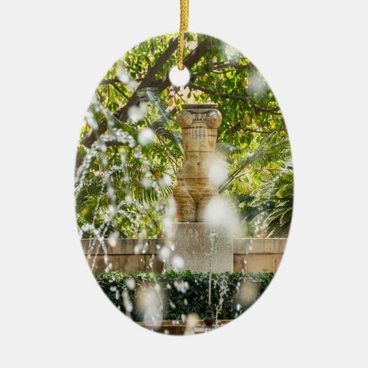 Décoration En Céramique Fontaine dans les jardins d'Almudaina - Palma de M (Devant)