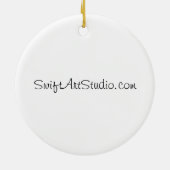 Décoration En Céramique Fontaine de Chicago Buckingham (Dos)